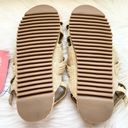 Farm Rio Raffia Zig Zag Woven Sandals Size 10 NWT Photo 7