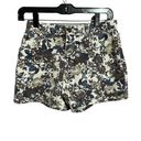 Bebop  Floral High Waist Denim Shorts Photo 15