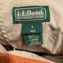 L.L.Bean Womens  Nylon Khaki Lined Hiking Outdoor Capri Pants 3-Pocket Size 6 Photo 2