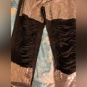 Pretty Little Thing NWOT Black Distress Jeans w/Silver Sequins 🤩 Photo 3