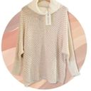 The Moon  & Madison Turtleneck Cream Knit Sweater Small Photo 13