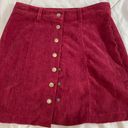 FAVLUX Red Skirt Photo 2