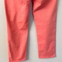 Gap  Pencil Cut Stretch Coral Pink Cropped Jeans Photo 5