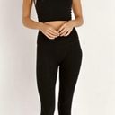 Beyond Yoga Black across the strap crop top Photo 0