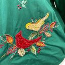 Brooks Vintage Bobbie  Woman  Embroidered Button Down Top Photo 2