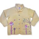 Northern Reflections Vintage Yellow Fleece Birdhouse Jacket •   Photo 11