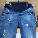 Gap  Maternity crop distressed crop jeans Photo 3