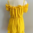 Jessica Simpson Strappy Off the Shoulder Ruffle Summer Dress- Size Small Photo 5