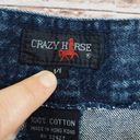 CRAZY HORSE ‎ long midi denim skirt vintage size 14 Photo 1