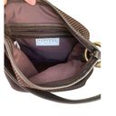 Relic  braided textured hobo sack handbag - brown Photo 2