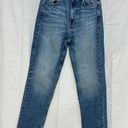 ZARA  High Waisted Whiskered Slim Fit Denim Skinny Jeans Blue Women's Size US 4 Photo 0