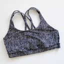 Lululemon Energy Bra Power Luxtreme Ripple Jacquard Black White Photo 0