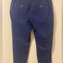 Tommy Bahama Womens  Navy Blue 100% Cotton Chino Capri Ankle Pants Size 10 Photo 1