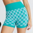 PacSun Turquoise Blue Active Move On Seamless Biker Shorts Size S NWT! Photo 0