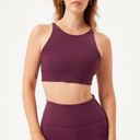 Girlfriend Collective Plum Biker Shorts Set Photo 0