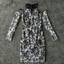 Guess lace floral cold shoulder dress new with flaw Photo 3