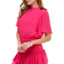 TCEC | Butterfly Sleeve Dress | Magenta | S | CD01775 | Sample Sale Photo 2