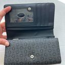 Guess  flap front multi compartment wallet black Photo 4