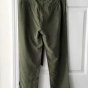 Anthropologie  Coquille Olive Green Soft Paperbag Tie Waist Casual Jogger Pants 8 Photo 44