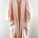 Max Mara  Wool Belted Long Trench Peacoat Baby Light Pink 8 Photo 12