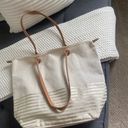 Neutral Beach Bag Tan Photo 4