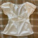 Brandy Melville Blair Cotton Ruffle Top Photo 0