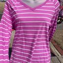 PINK - Victoria's Secret Victoria’s Secret PINK Stripped vneck  Photo 4