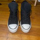 Converse Black Platform Photo 1