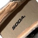 Soda  brand camouflage design side zip sneakers. New! Photo 5