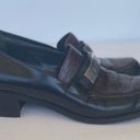 Brighton  Diane Shoes Womens Sz 7.5 M Brown Black Loafers Made In Italy Photo 0