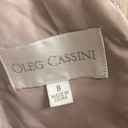 Oleg Cassini  NWT Champagne Rose Formal Dress Photo 3