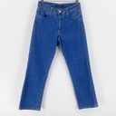 Theory  Blue Medium Wash Bootcut Jeans Photo 76