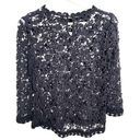 Isabel Marant  Etoile Crochet Black Top Photo 1