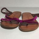 Free People  Isle of Capri Velvet Flat Sandal GUC Photo 9