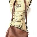 Krass&co JEN & . Vegan Leather Crossbody Bag Purse Brown Adjustable Strap Photo 0