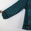 prAna  Tacana‎ Peasant Blouse Green Teal S Photo 2