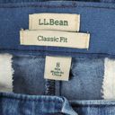 L.L.Bean  Classic Fit Relaxed Straight Wide Leg Jeans - Women's Size 8 Photo 7