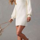 VICI Dolls Anastasia Mock Neck Sweater Dress Cream Large Photo 0