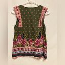 Anthropologie  Sigrid Embroidered‎ Tank Size Medium Photo 4