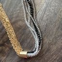 A New Day Beaded Tube Chain Necklace  Hematite Gold silver white black new Photo 62