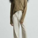 Everlane  The Alpaca Pom-pom Turtleneck In Wheat Womens large Photo 9