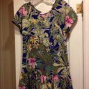 TCEC NWT  Boutique Navy Floral Dress Small Photo 1