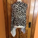 Chico's  Layla Leopard Print Poncho Cover up Photo 6