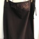 Nine West  skirt black size 6 NWT Photo 1