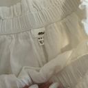 Aerie White Ruffle Skirt Photo 4