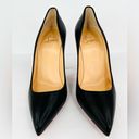 Christian Louboutin  Pigalle Follies 100mm Black Nappa Leather Pumps EU 37.5 Photo 11