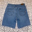 Lee  Bermuda shorts, Regular Fit, Mid Rise, Blue Denim Shorts Photo 1