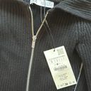 ZARA Black Zip Up Photo 2