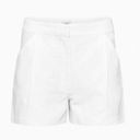 Wilfred NEW NWT Aritzia  Fable Linen Blend Pleated Mini Short in Light Birch Photo 3