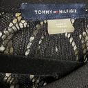 Tommy Hilfiger Lace Sleeve Fit & Flare Dress in Black Size 14 Photo 6